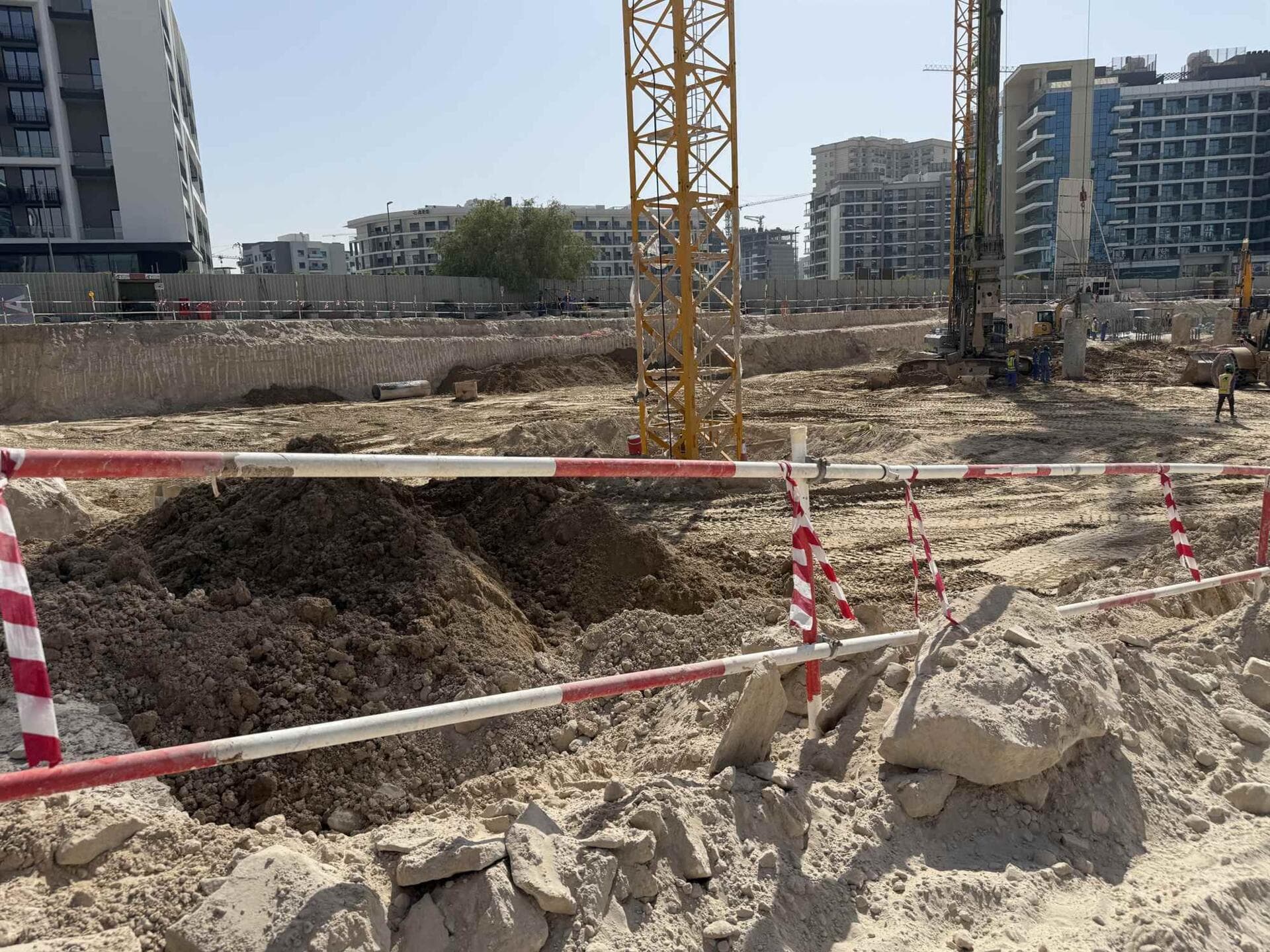 The Central Downtown - Construction