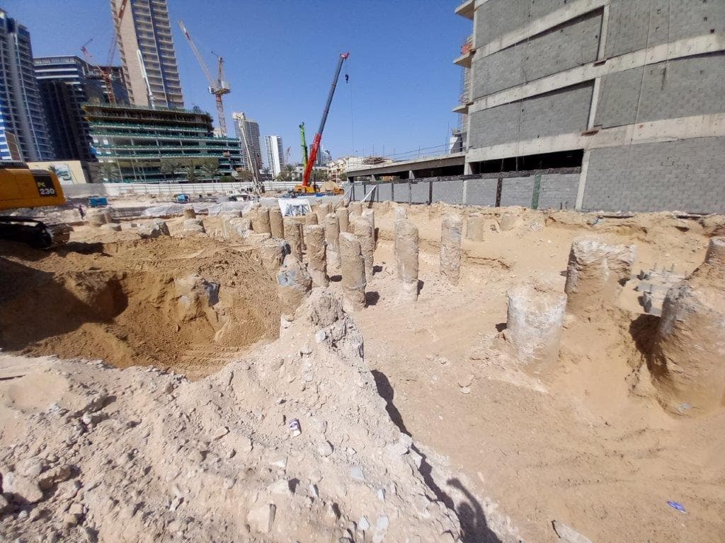 Q Gardens Aliya - Construction