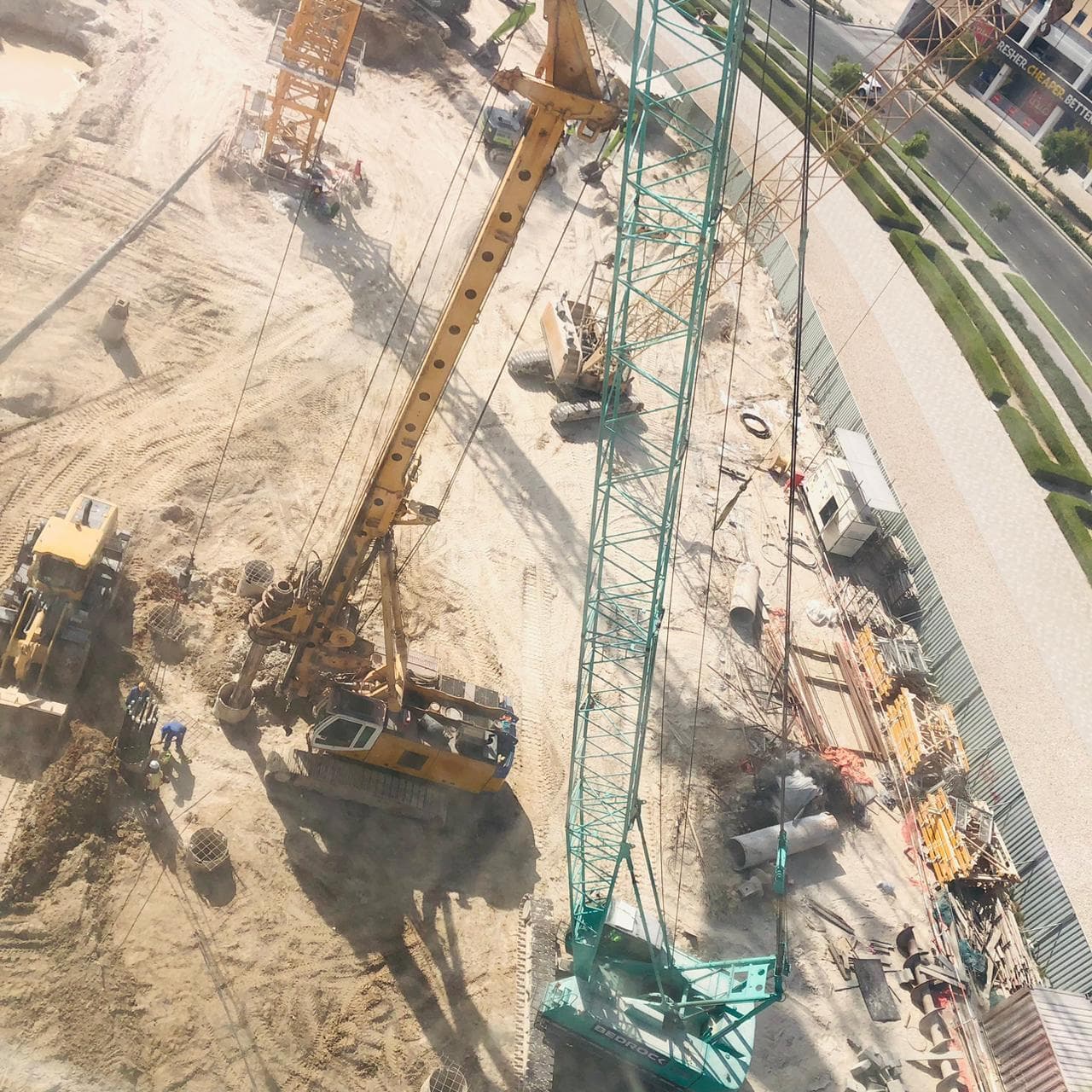 The Central Downtown - Construction