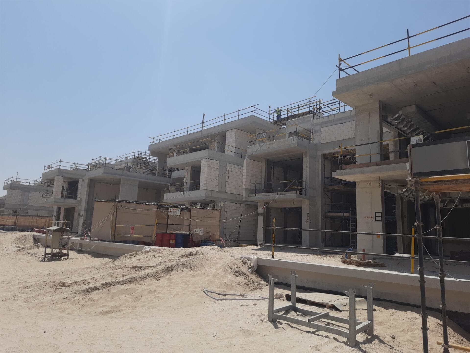 The Mansions - Sobha Hartland II - Construction