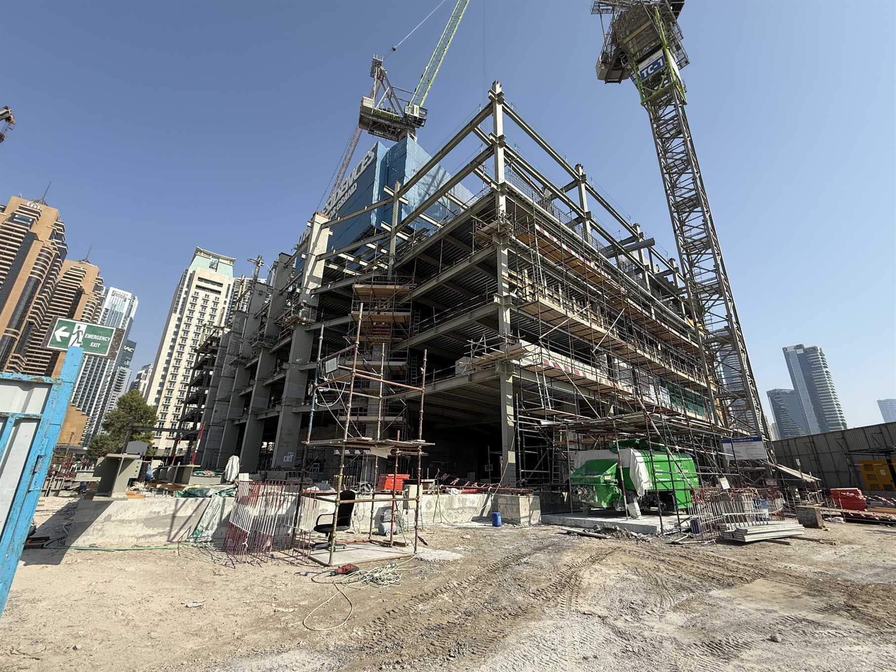 Habtoor Grande Residence - Construction