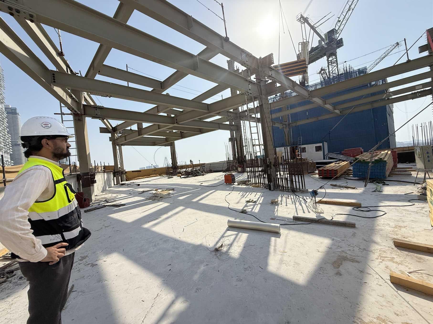 Habtoor Grande Residence - Construction