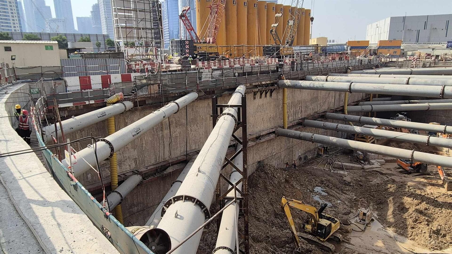 Tiger Sky Tower - Construction