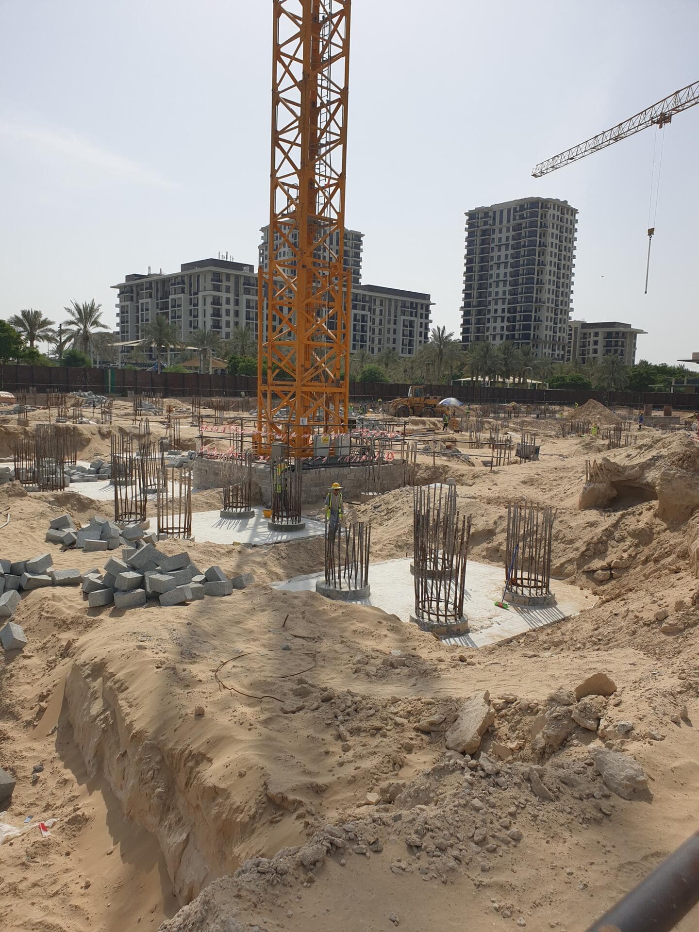 Haya on the Park - Construction