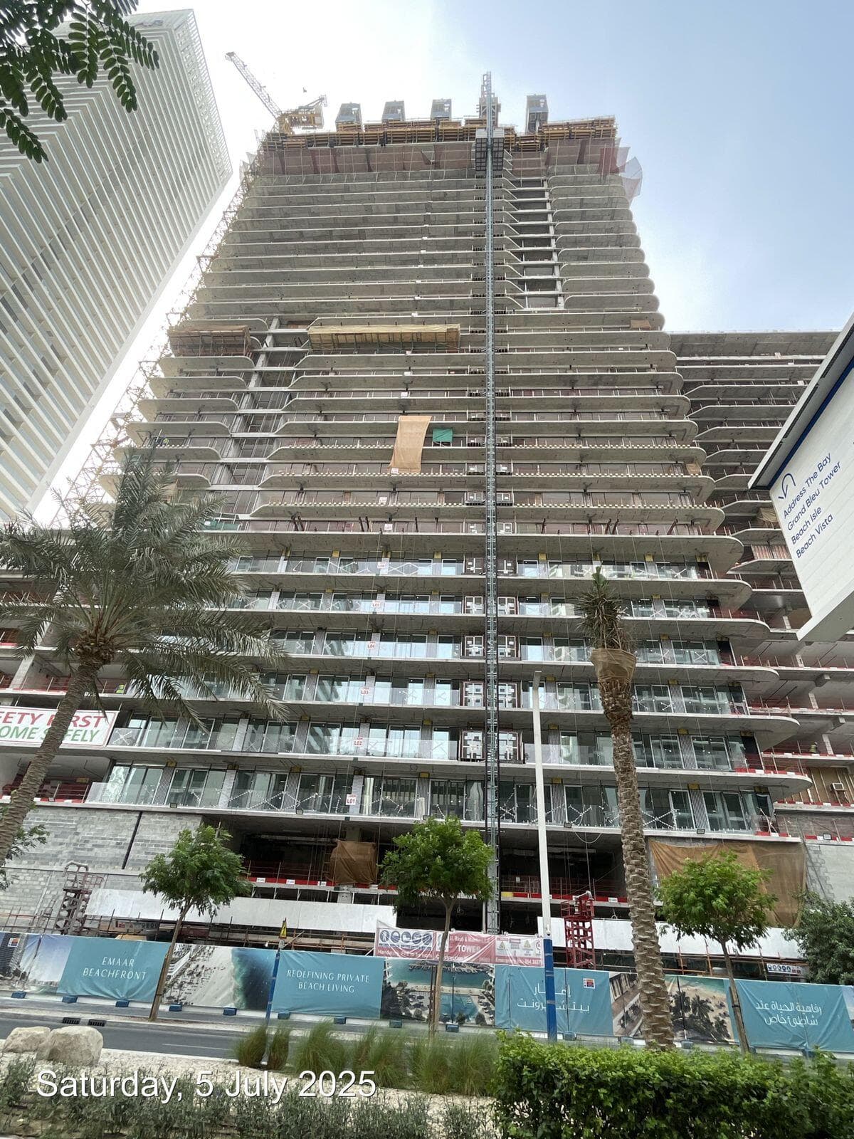 Address The Bay - Construction
