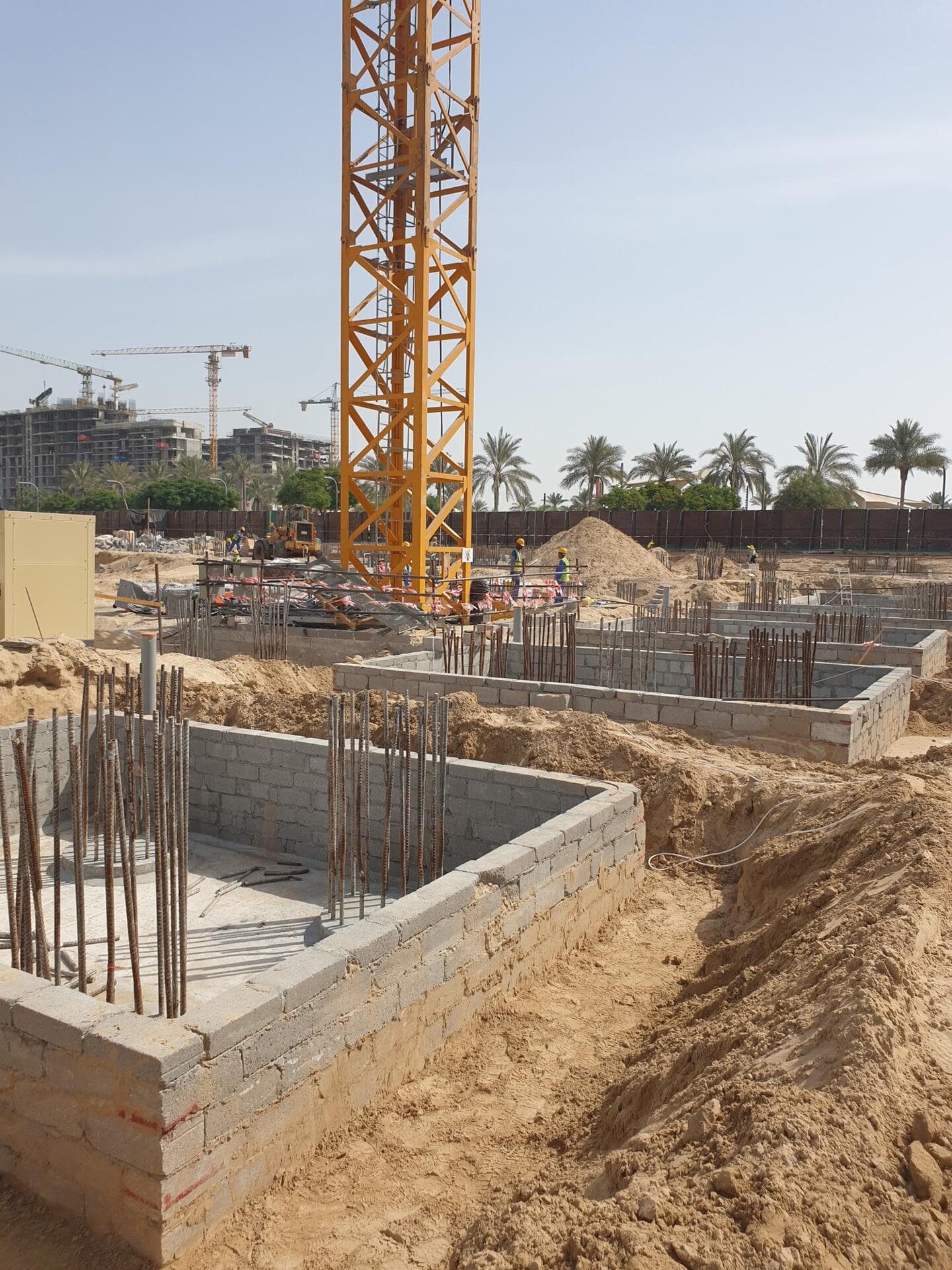 Lana on the Park - Construction