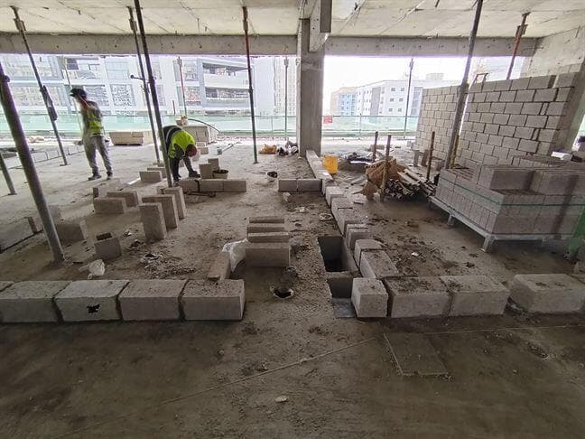 Samana Skyros - Construction