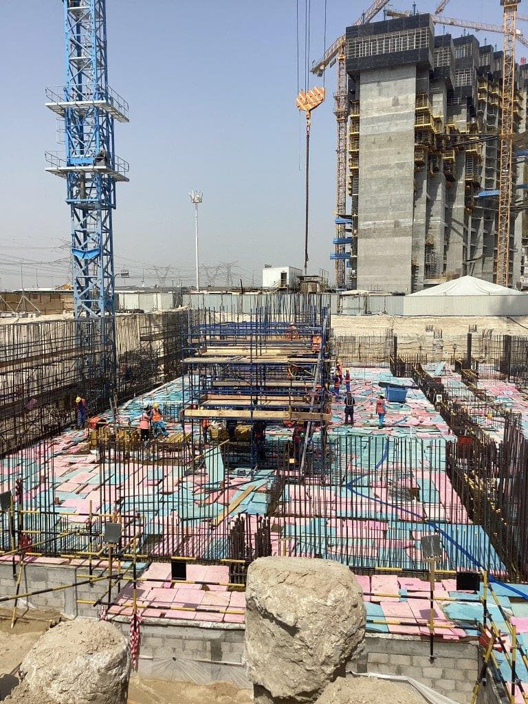 Skyscape Altius - Construction