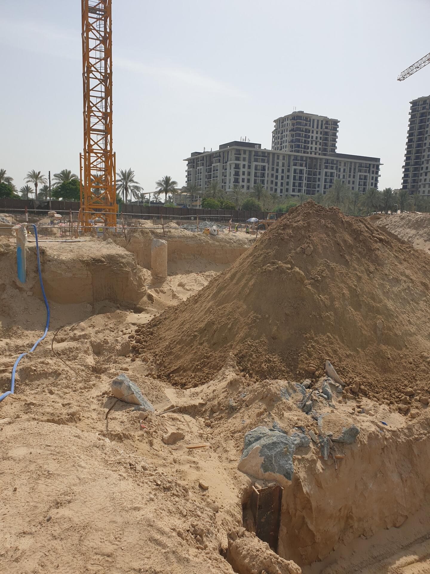 Haya on the Park - Construction