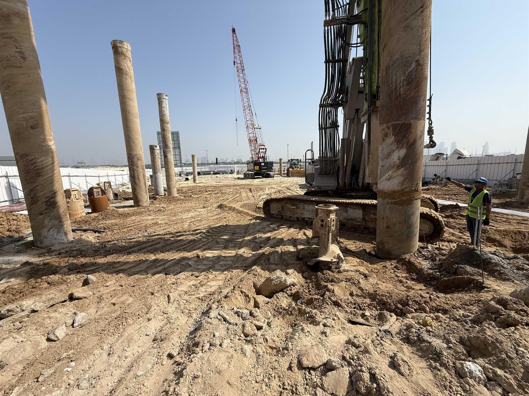 The Waterway - Construction
