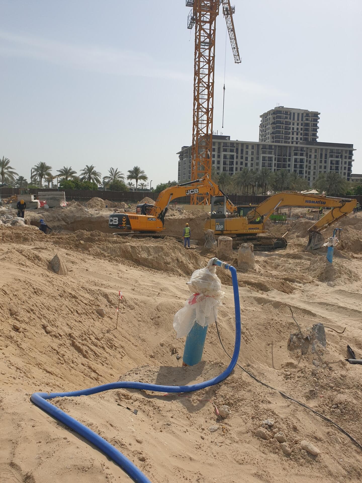 Lana on the Park - Construction