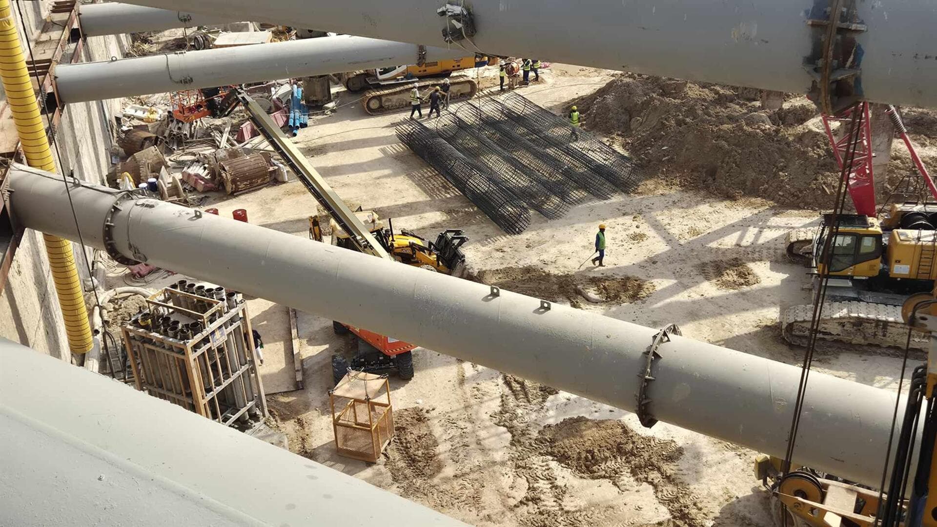 Tiger Sky Tower - Construction