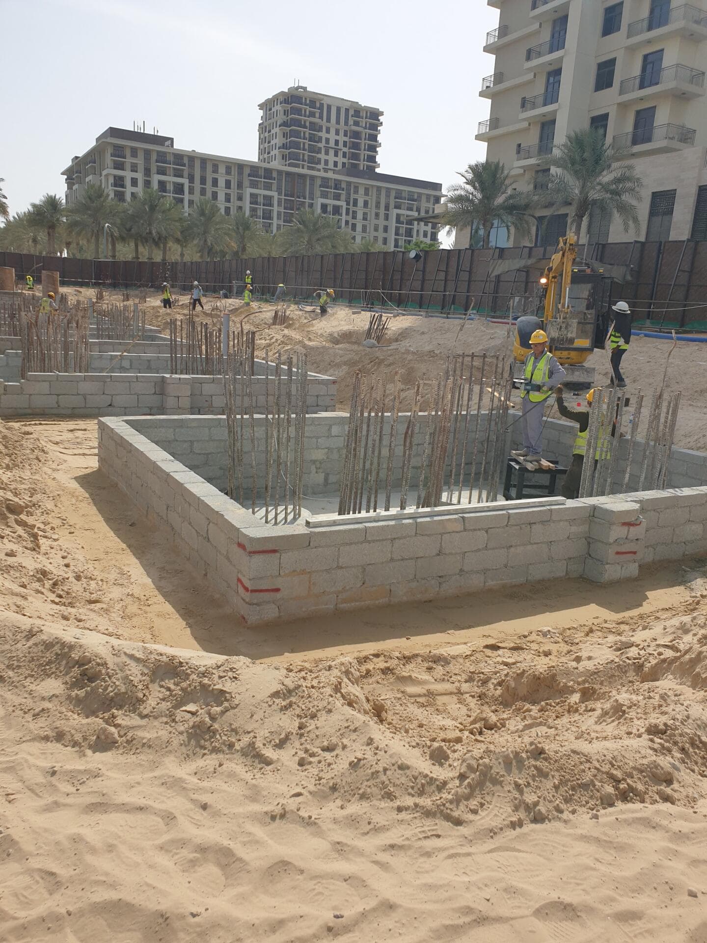 Lana on the Park - Construction