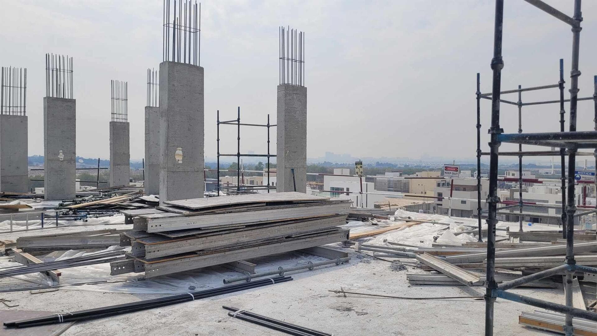 Celia Gardens - Construction