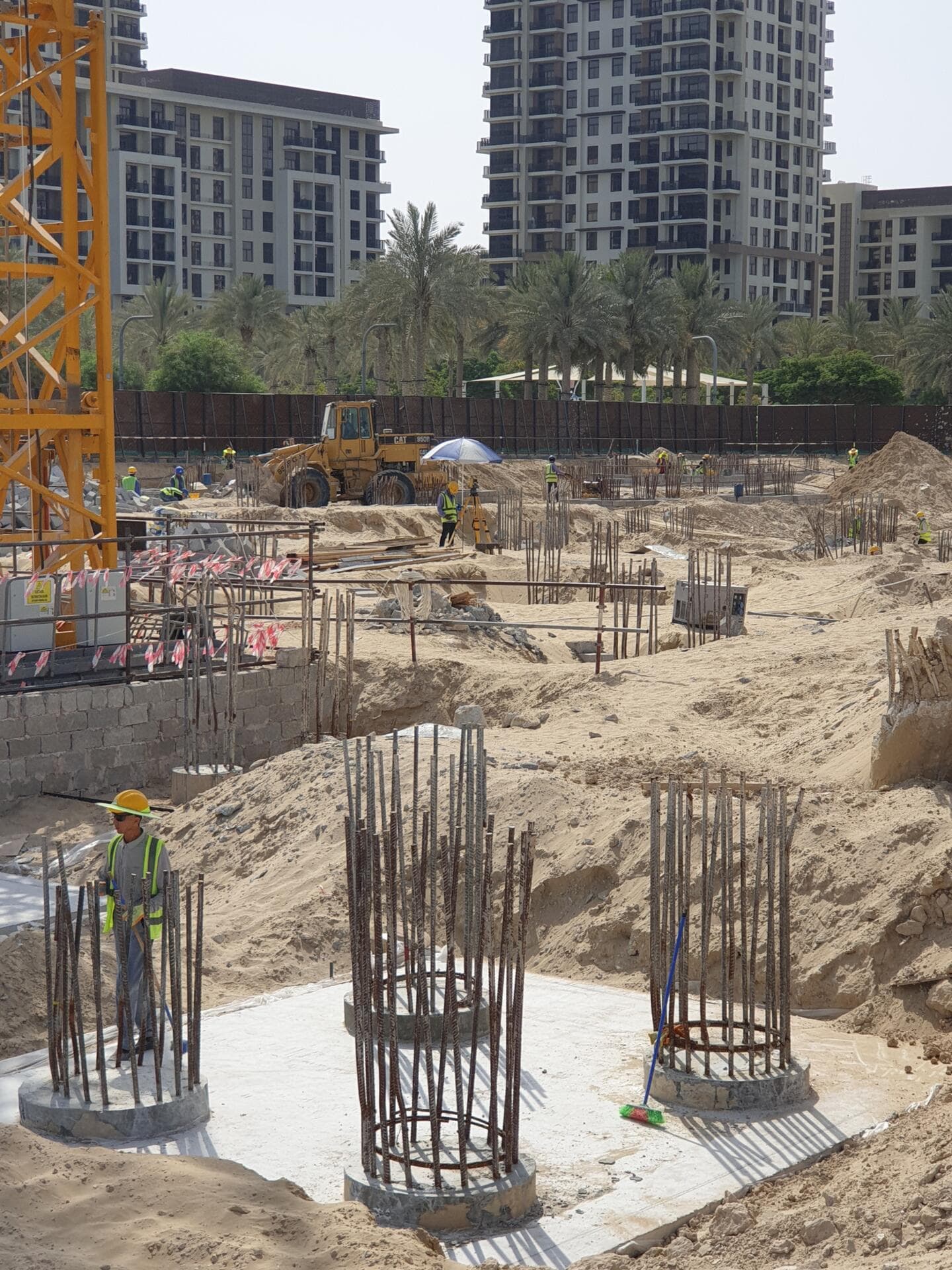Haya on the Park - Construction