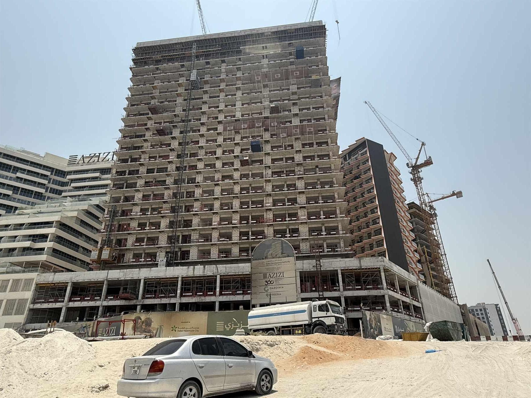Adeba Azizi Residence - Construction