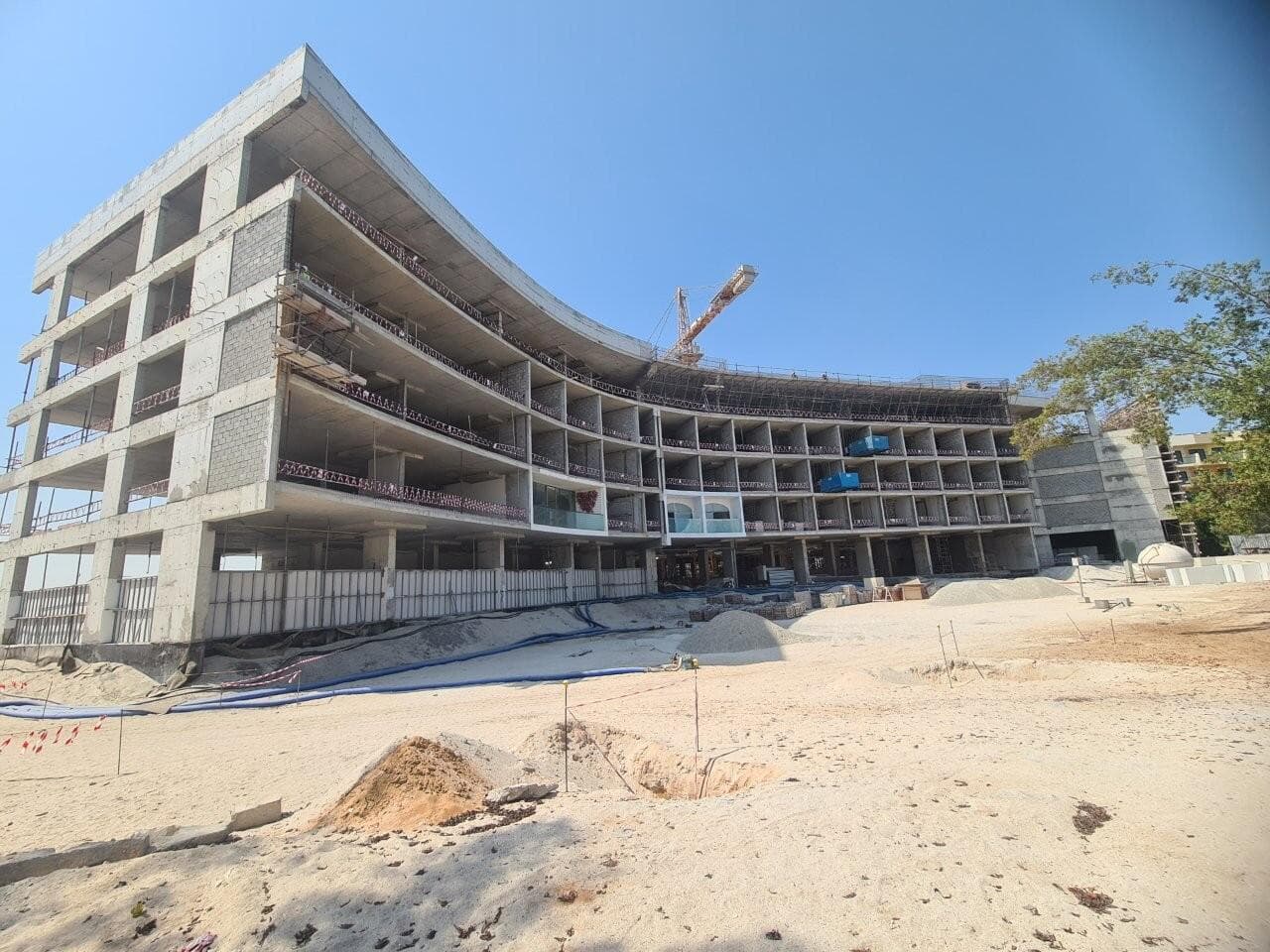 Marbella Resort Hotel - Construction