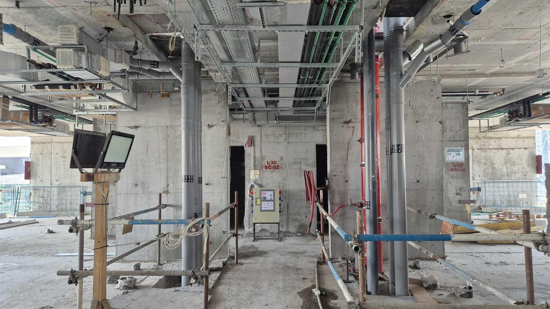 The Edge - Construction
