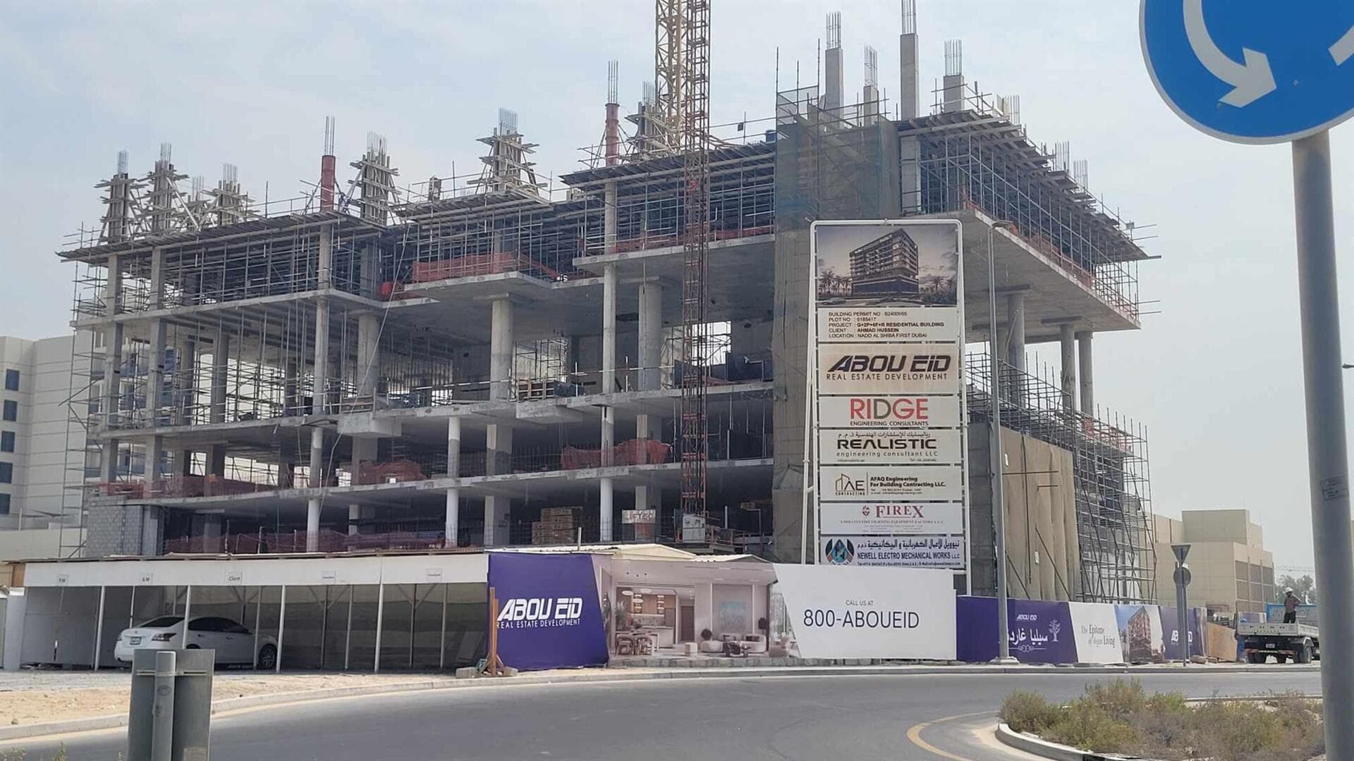 Celia Gardens - Construction