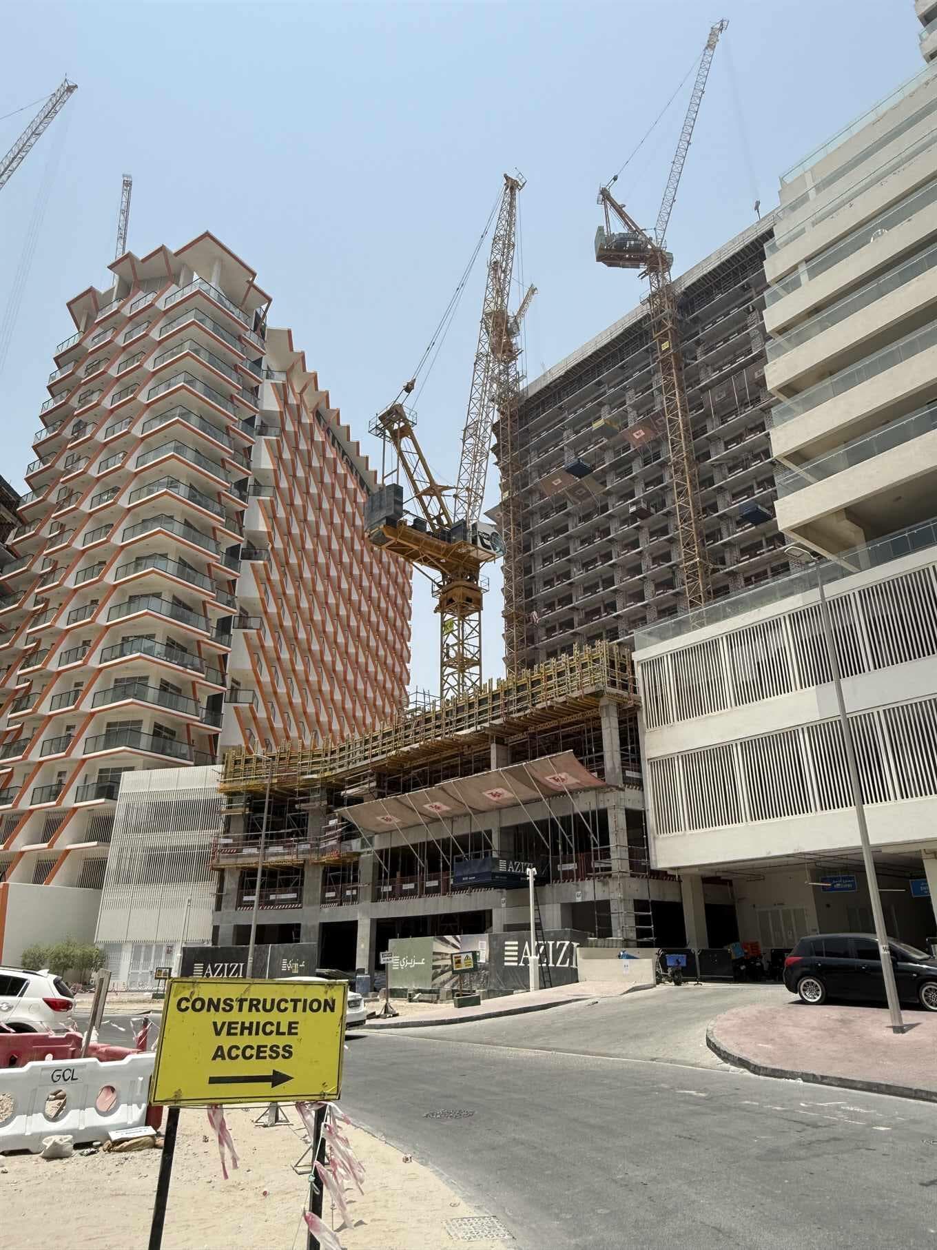 Adeba Azizi Residence - Construction