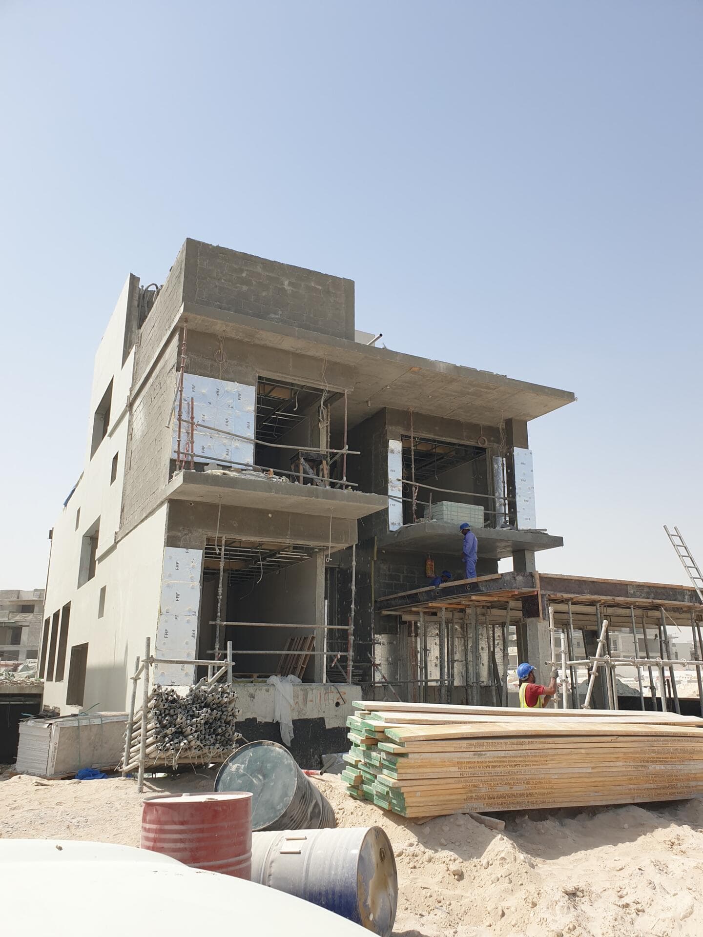 Venice Damac lagoons - Construction