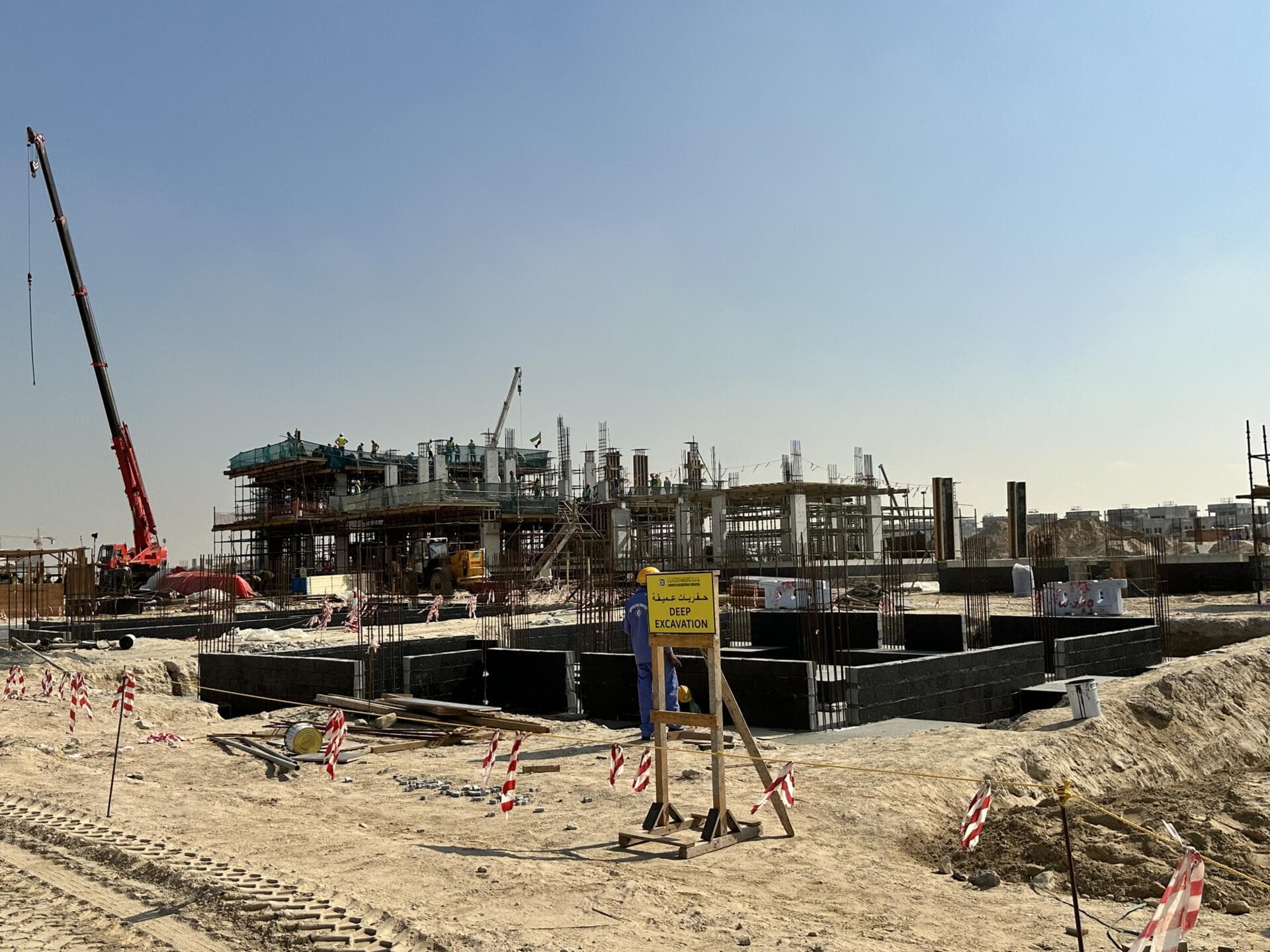 Venice Damac lagoons - Construction