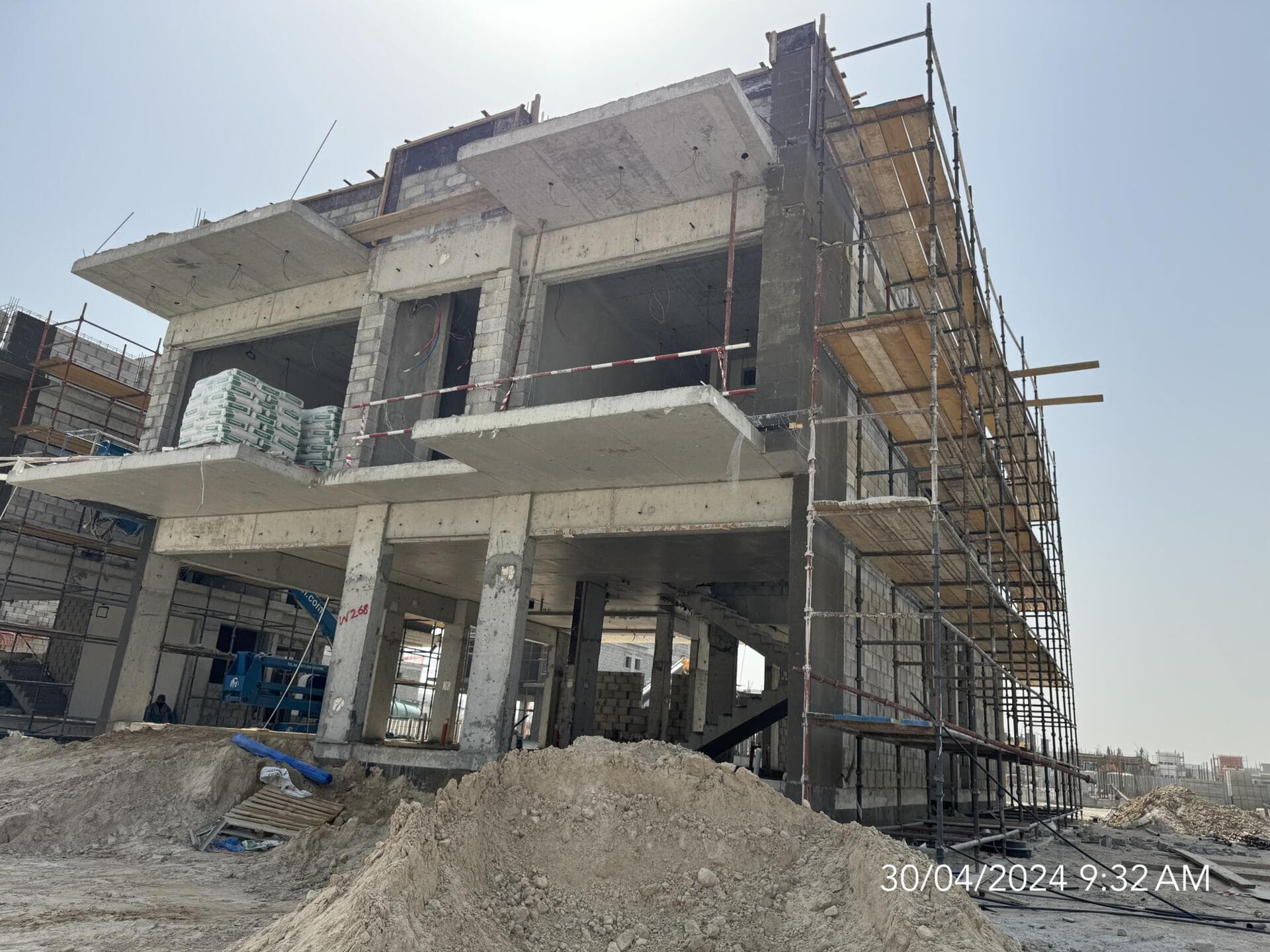 Venice Damac lagoons - Construction