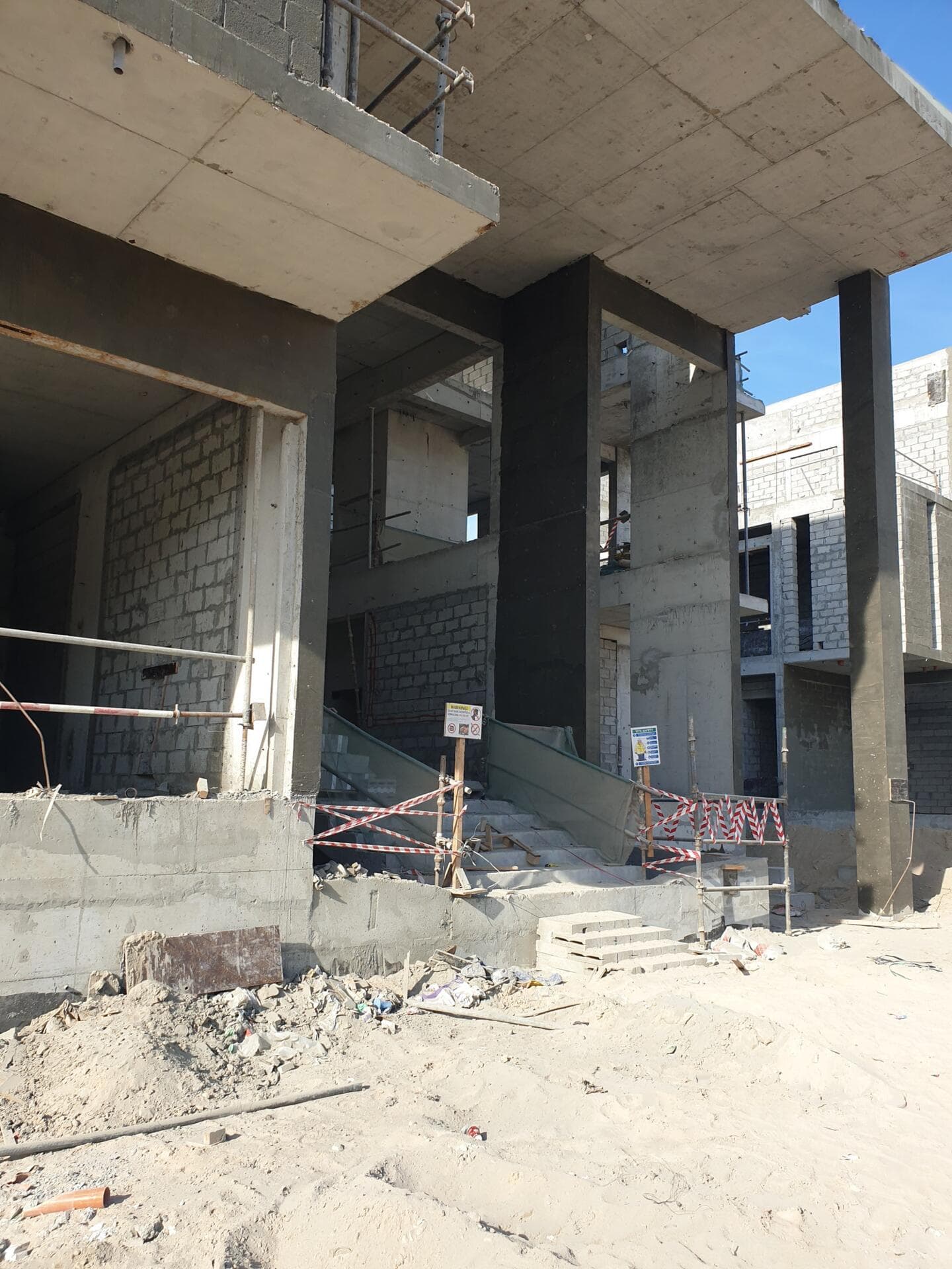 Venice Damac lagoons - Construction