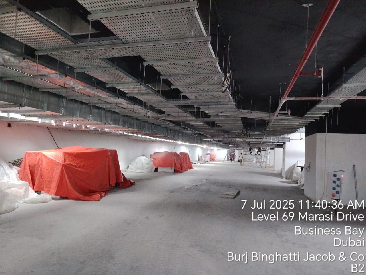 Burj Binghatti-Jacob&Co Residences - Construction