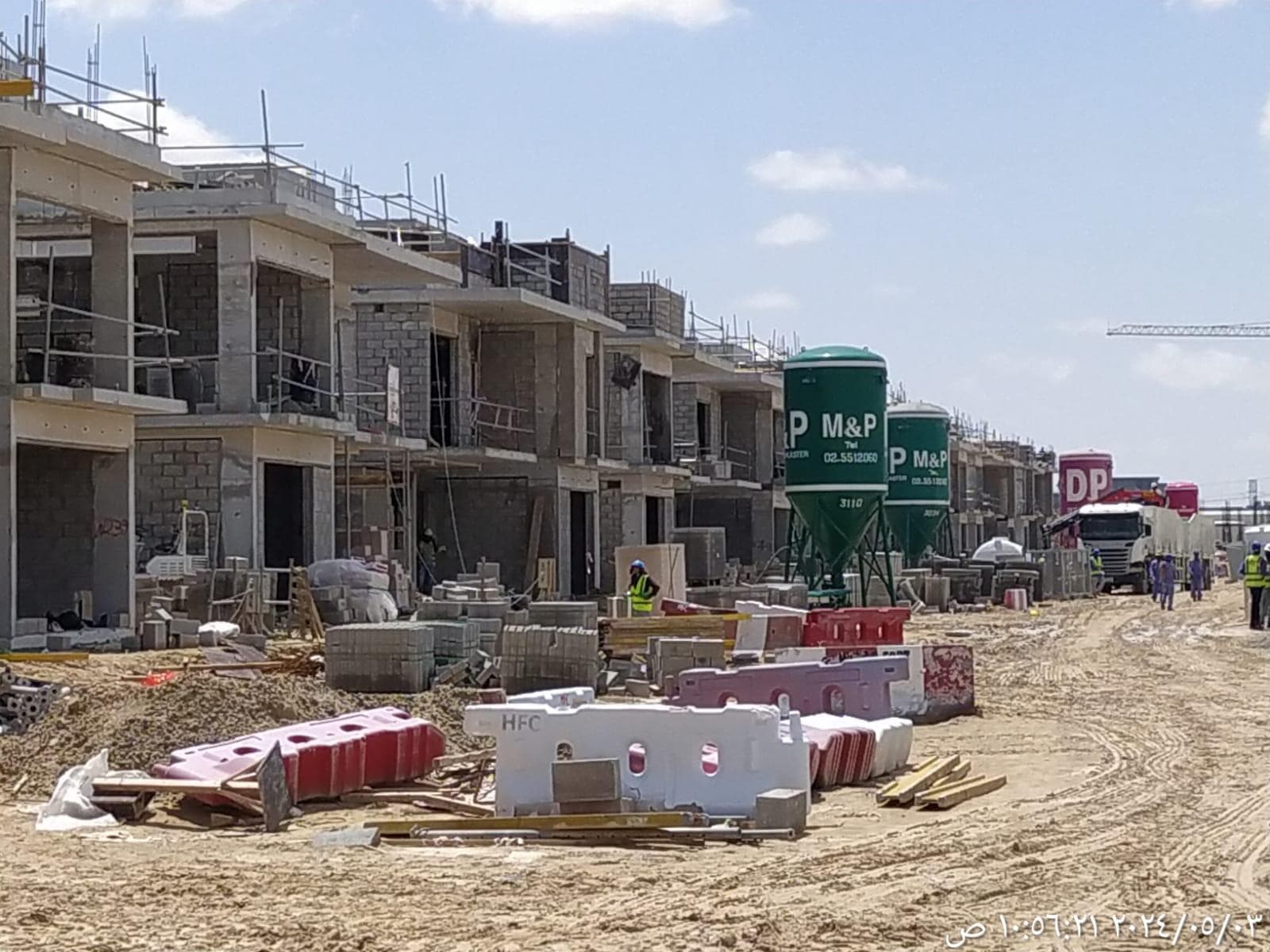 Venice Damac lagoons - Construction