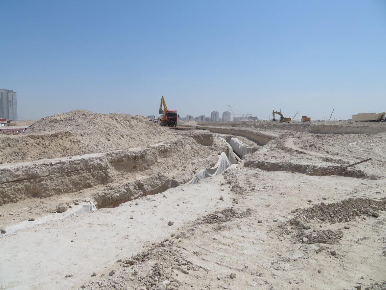 Venice Damac lagoons - Construction