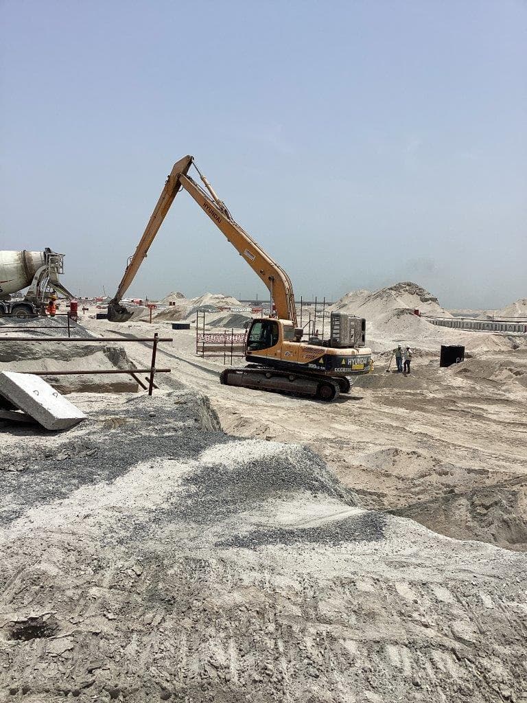 Palm Jebel Ali - Construction