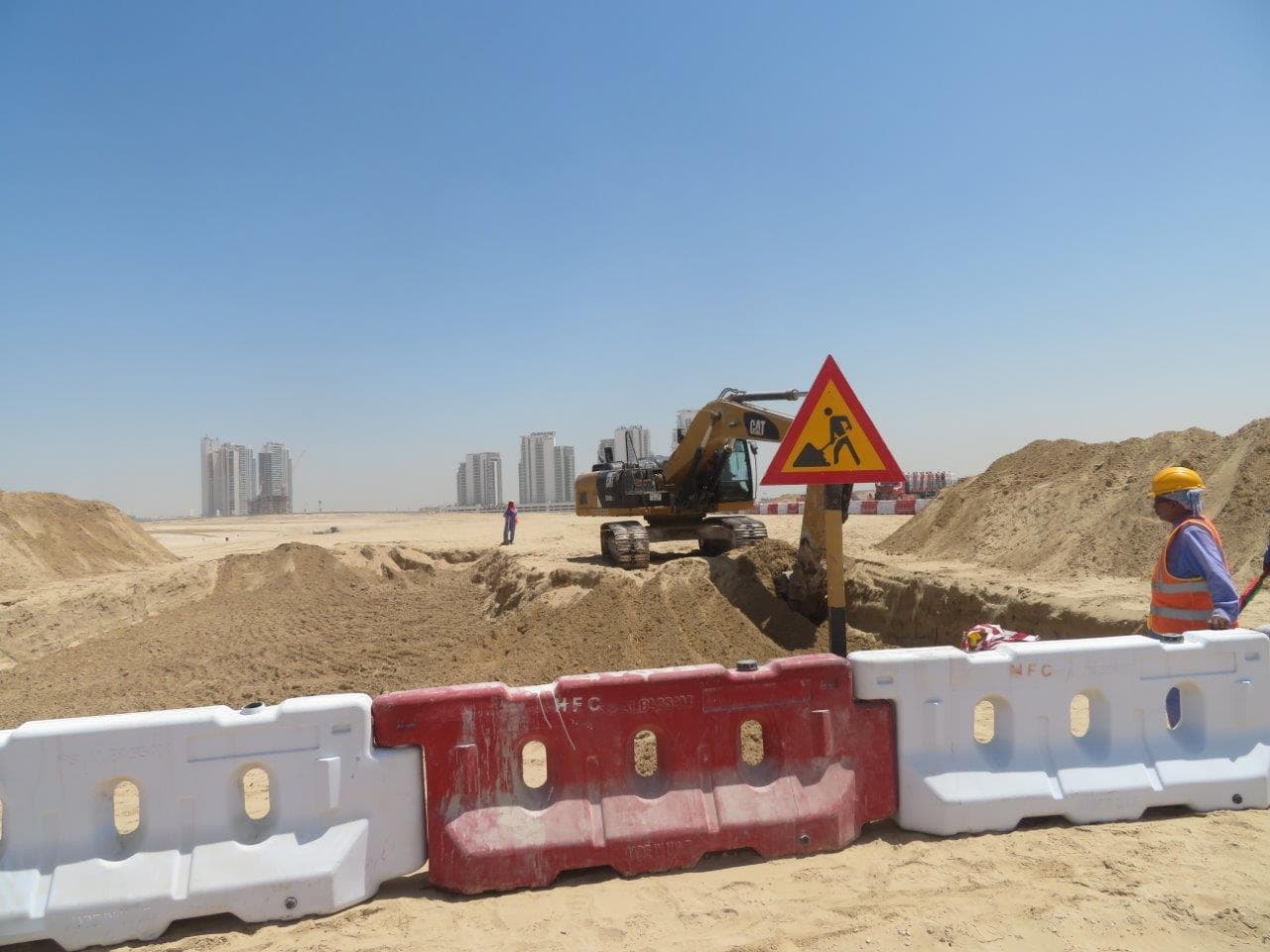 Venice Damac lagoons - Construction