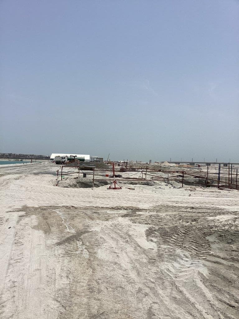 Palm Jebel Ali - Construction