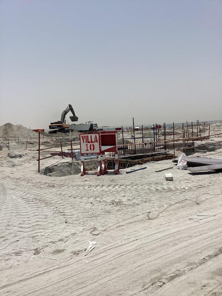 Palm Jebel Ali - Construction