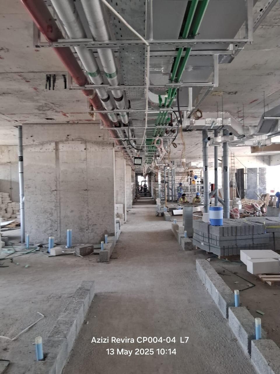 Azizi Riviera 54 - Construction