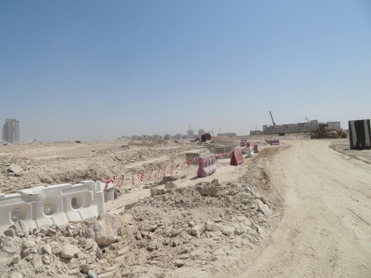 Venice Damac lagoons - Construction