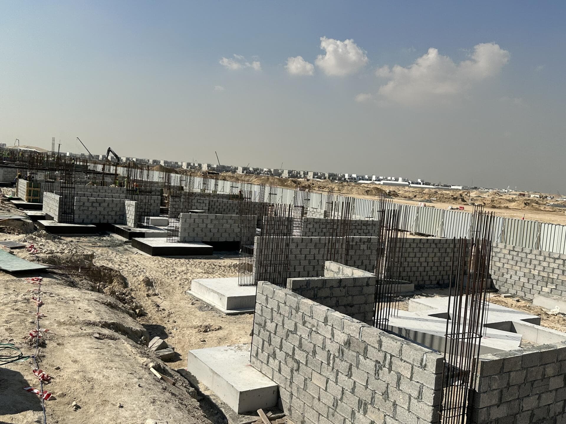 Venice Damac lagoons - Construction