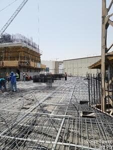 Volga Tower - Construction