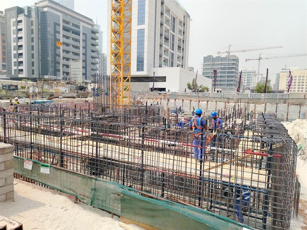Jardin Astral - Construction