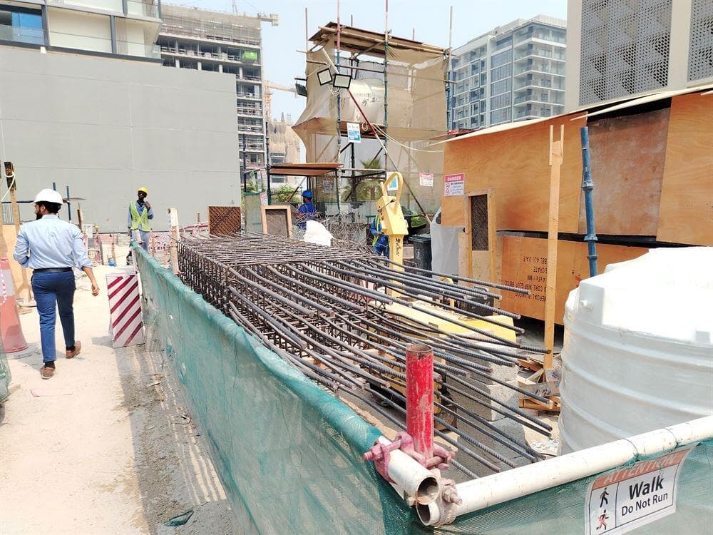 Jardin Astral - Construction
