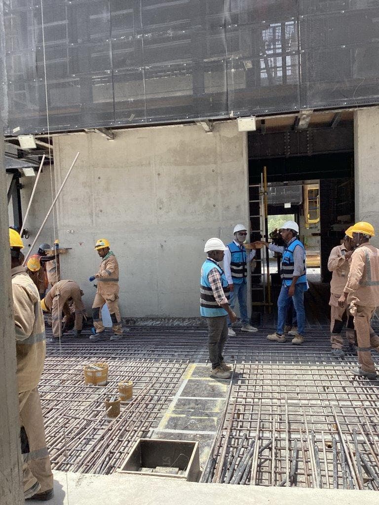 Sobha Orbis - Construction