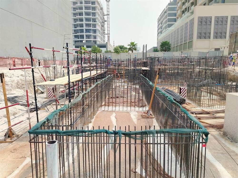 Jardin Astral - Construction