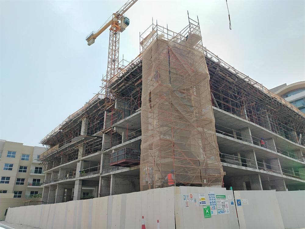 SquareX Residence - Construction