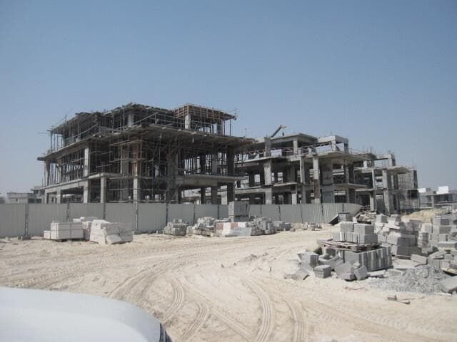 Venice Damac lagoons - Construction