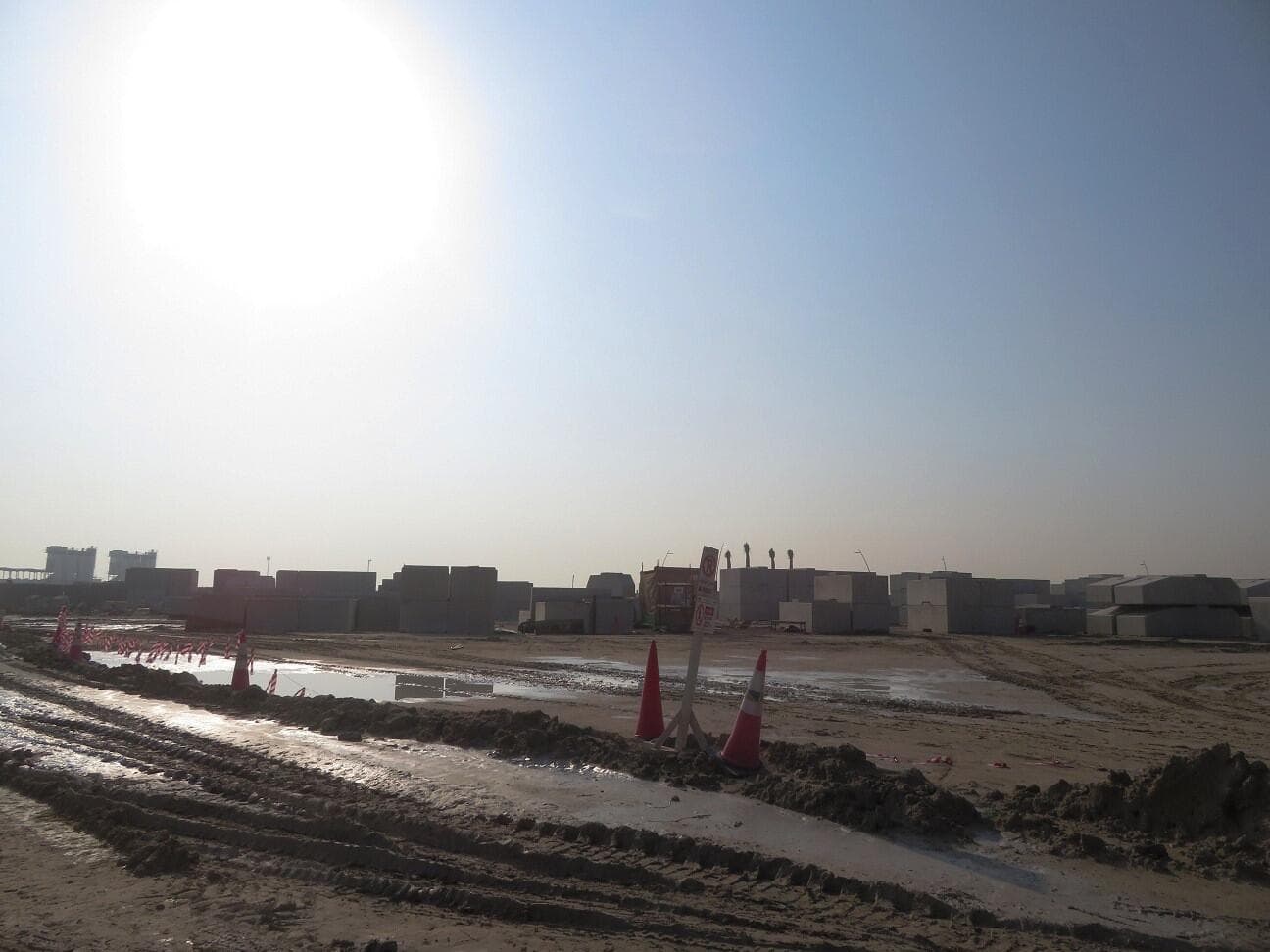 Moor at Creek Beach - Construction