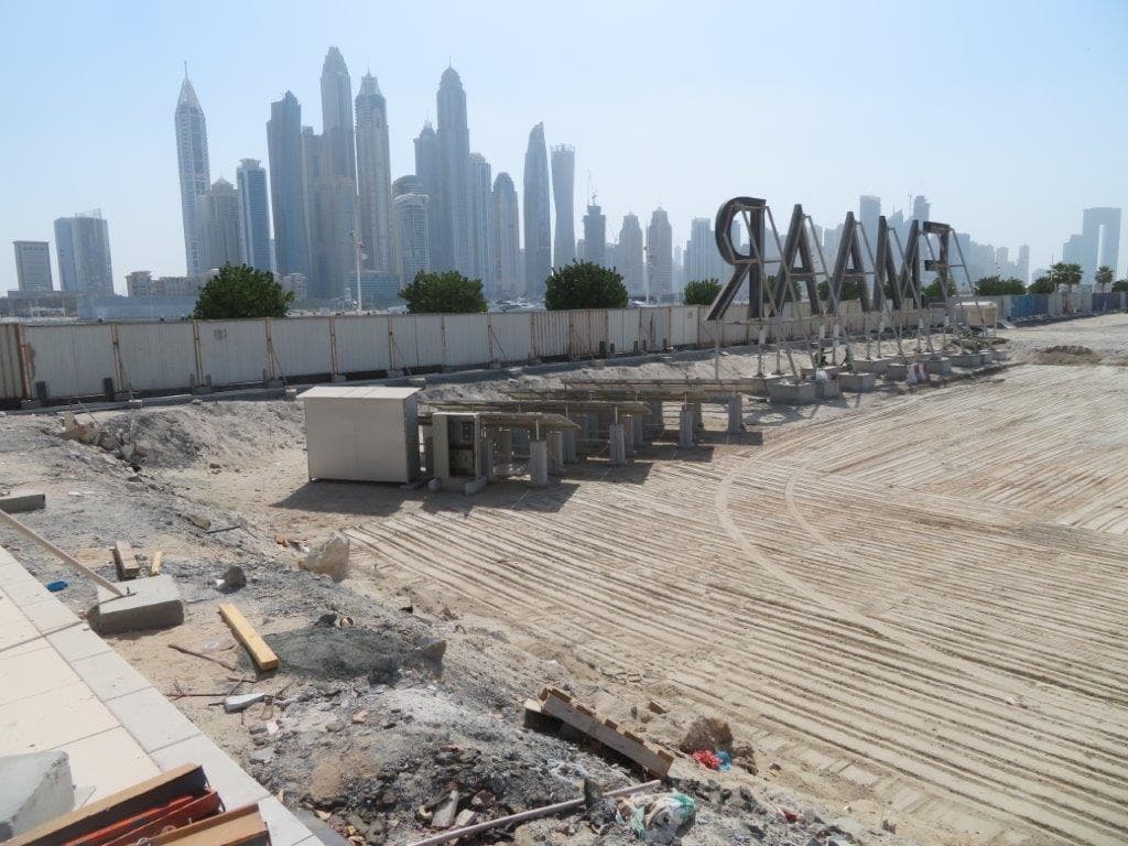 Palace Beach Residence - Construction