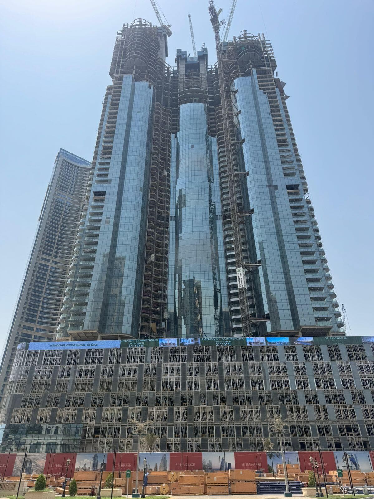 Al Habtoor Tower - Construction