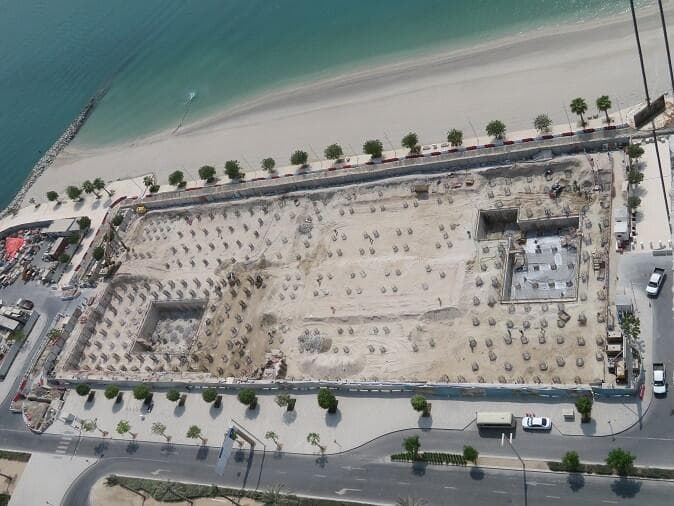 Palace Beach Residence - Construction