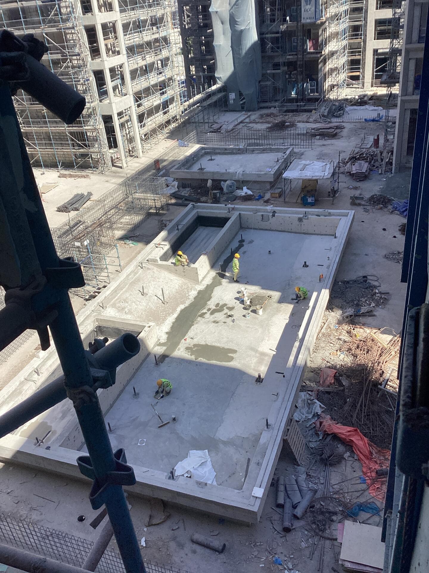 Moor at Creek Beach - Construction